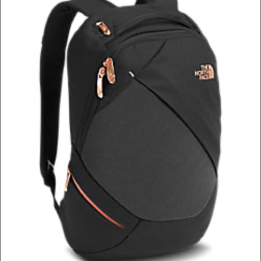 THE NORTH FACE Coral/Black Electra Backpack - Used